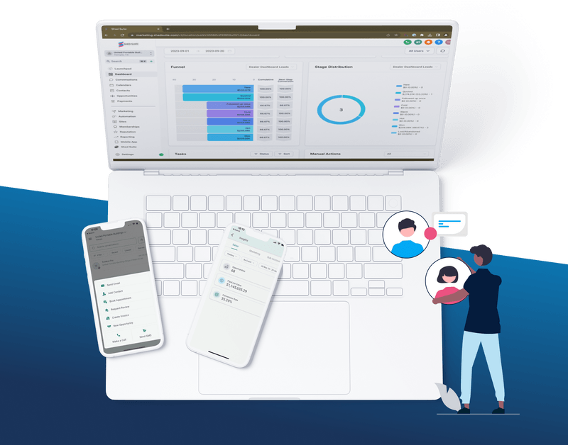 Shed suite crm all in one marketing platform